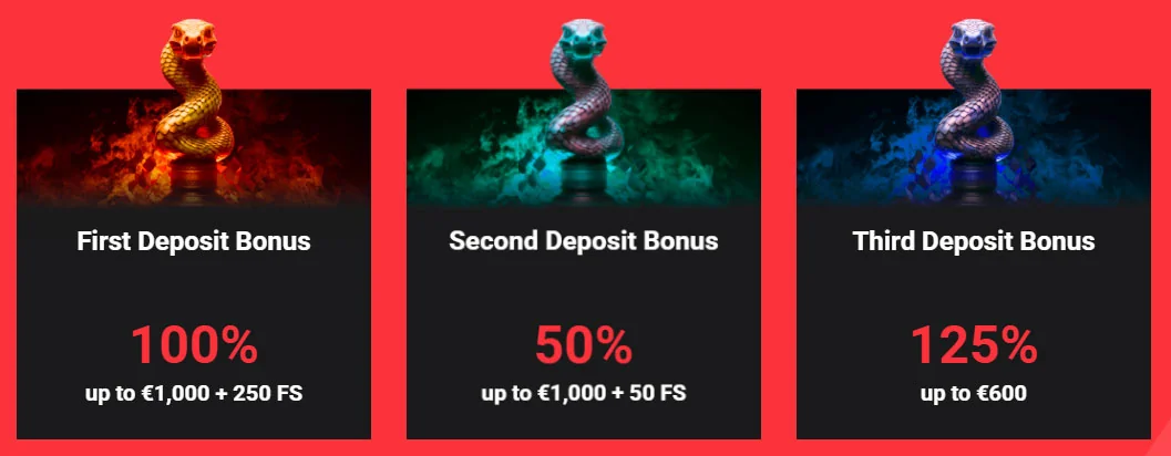 Welcome Package cobra casino