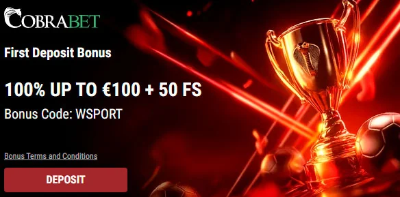 First Deposit Bonus Cobra Casino